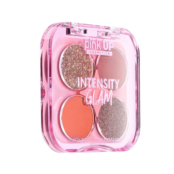 Intensity Glam - Cuarteto de Sombras para Ojos - Pink Up Cosmetics
