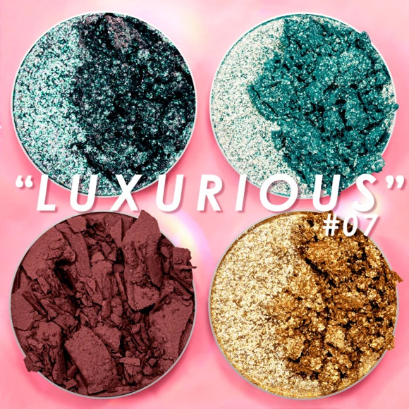 Intensity Glam - Cuarteto de Sombras para Ojos - Pink Up Cosmetics