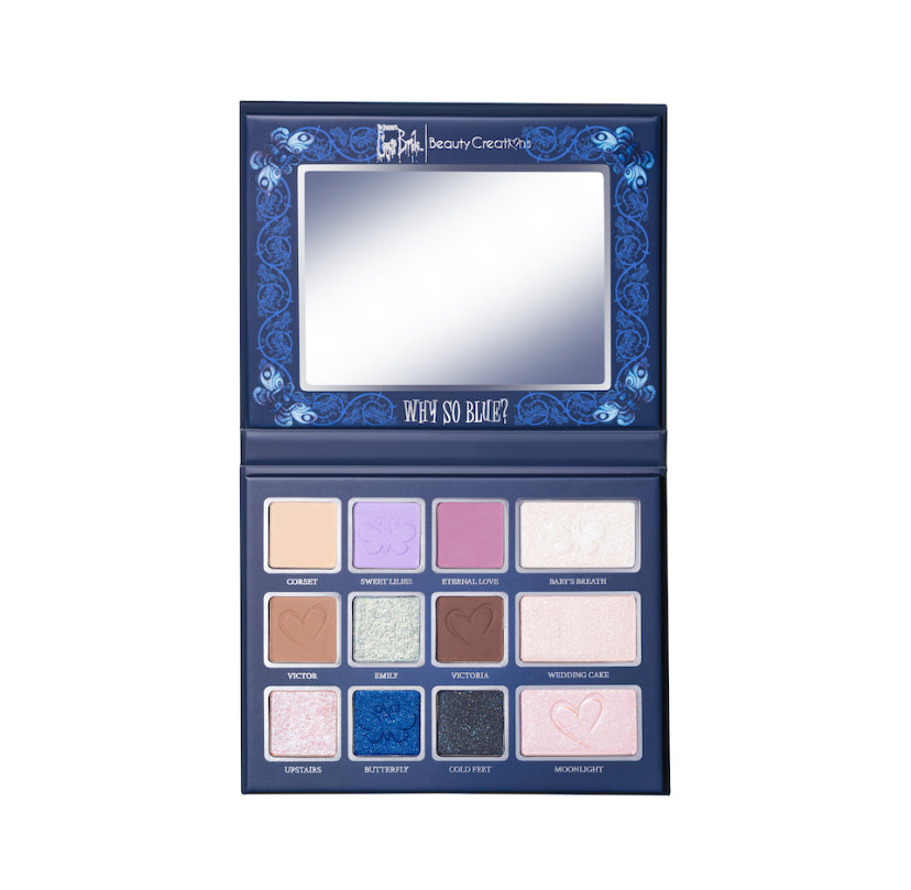 WHY SO BLUE?
MULTI-USE PALETTE | Corpse Bride X Beauty Creations