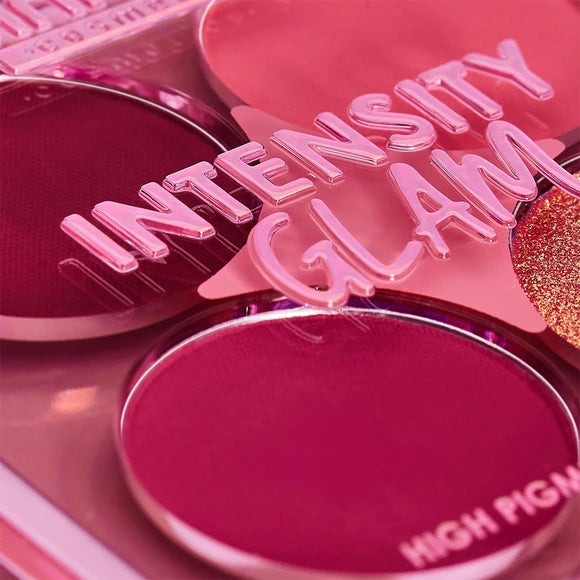 Intensity Glam - Cuarteto de Sombras para Ojos - Pink Up Cosmetics