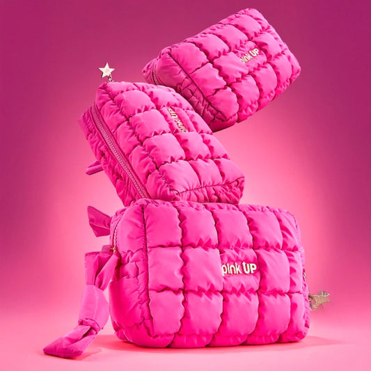 Cosmetiquera Puffer Pinky - Pink Up Cosmetics