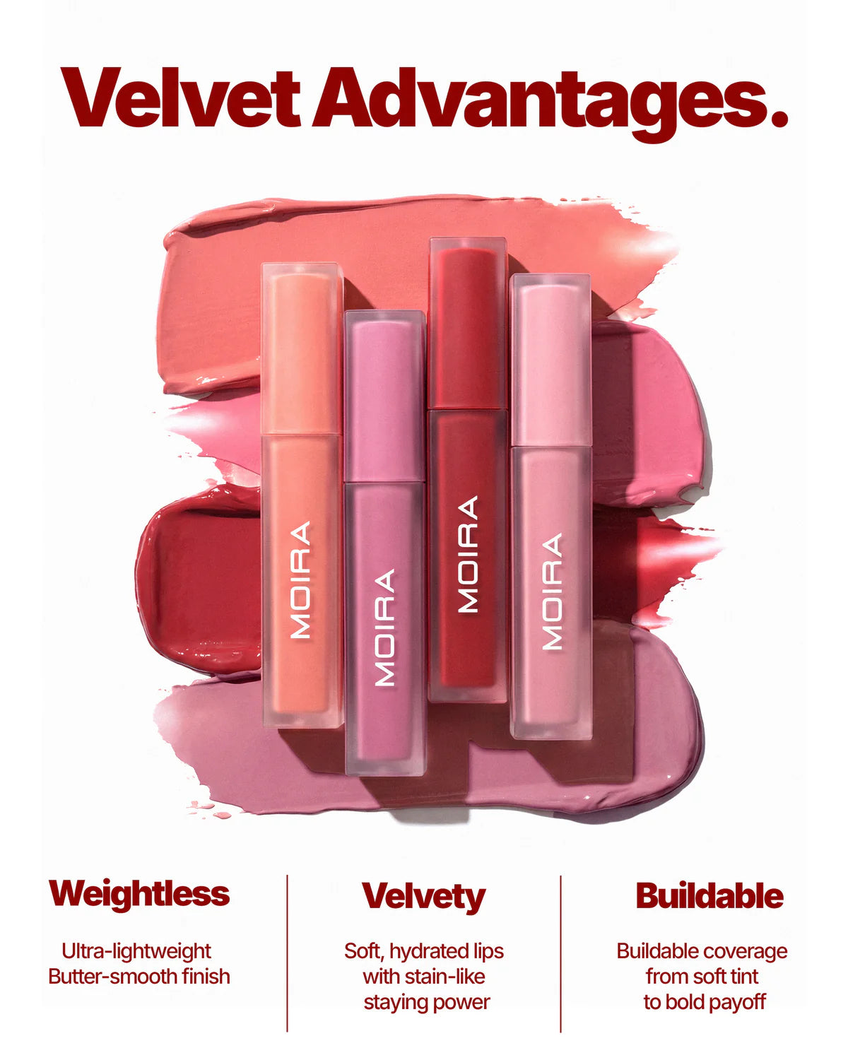 Velvet Air - Tinta Para Labios - Moira Cosmetics