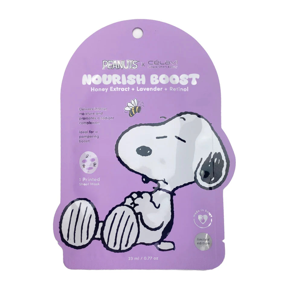 “Snoopy” - Sheet Mask - Peanuts X CELAVI