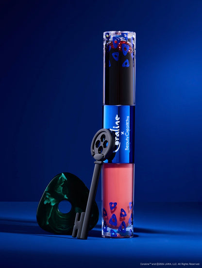 Stay Forever - Dúo de Tinta Labial Peel Off + Gloss - Coraline X Beauty Creations