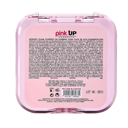 Intensity Glam - Cuarteto de Sombras para Ojos - Pink Up Cosmetics