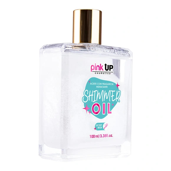 “Shimmer Oil” - Aceite Corporal- Pink UP Cosmetics