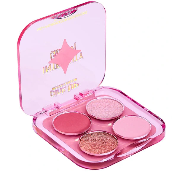 Intensity Glam - Cuarteto de Sombras para Ojos - Pink Up Cosmetics
