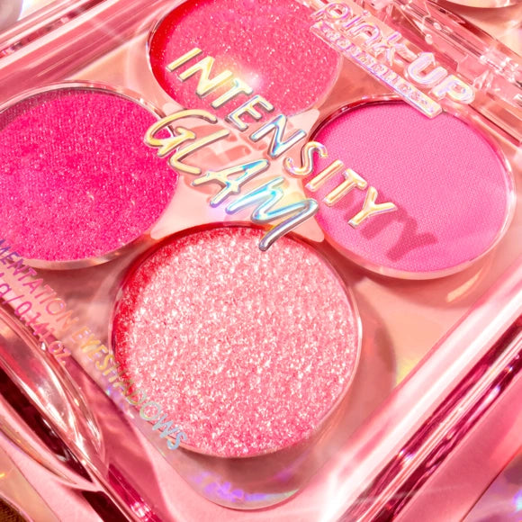 Intensity Glam - Cuarteto de Sombras para Ojos - Pink Up Cosmetics
