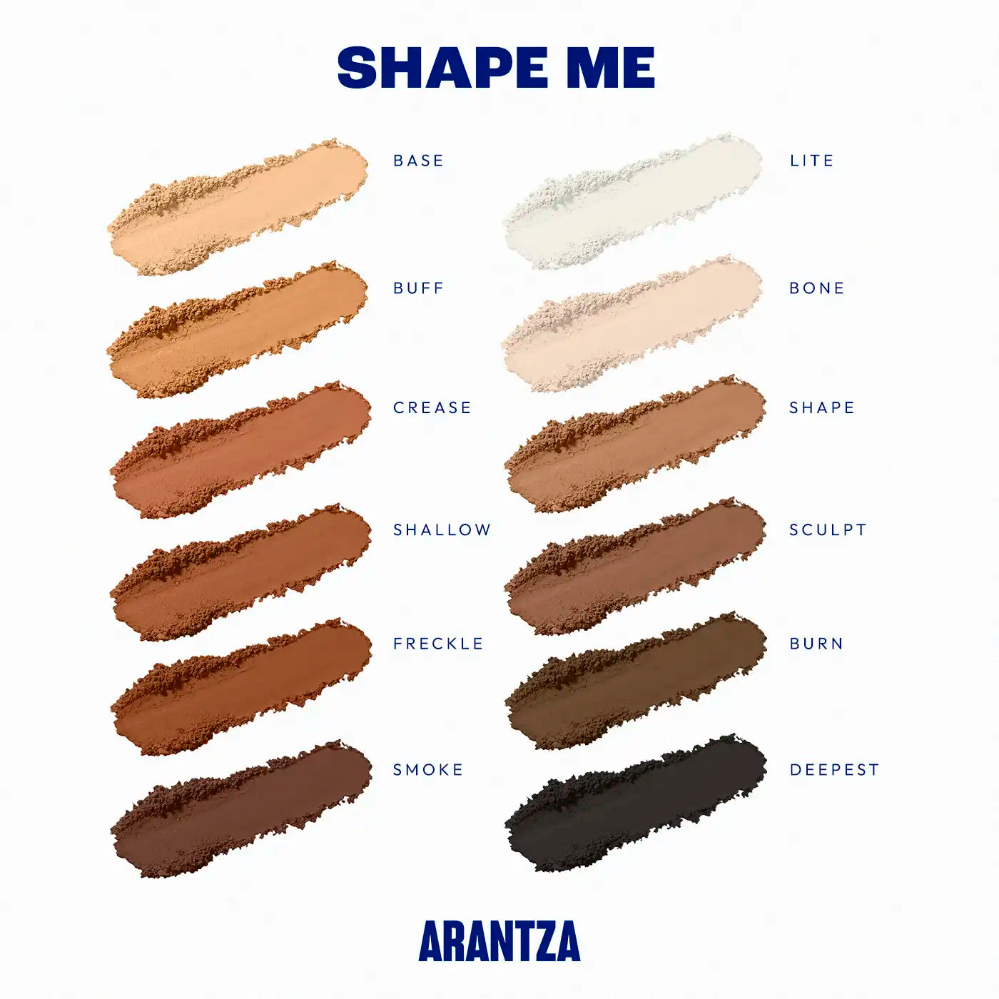 Shape Me - Paleta De Sombras - Arantza