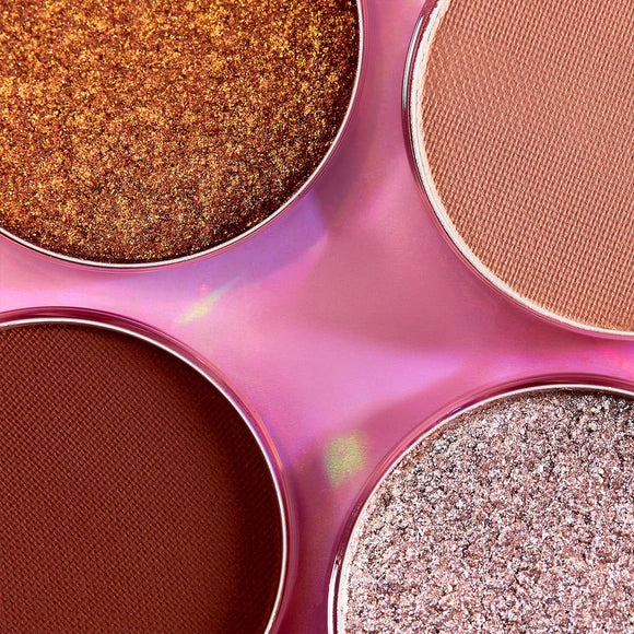 Intensity Glam - Cuarteto de Sombras para Ojos - Pink Up Cosmetics