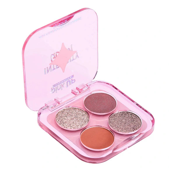 Intensity Glam - Cuarteto de Sombras para Ojos - Pink Up Cosmetics
