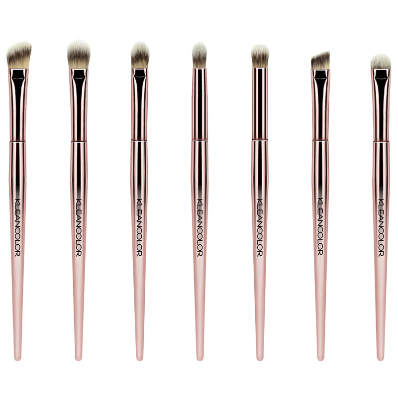 STOP & SMELL THE ROSES-7 PIECE EYE BRUSH SET