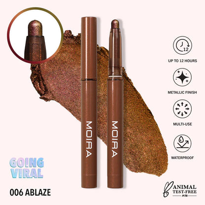 “Stellar Glaze” Stick Shadow - Moira Cosmetics
