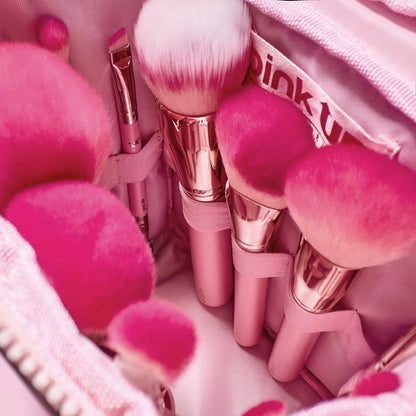 Pink Puffer - Set de brochas - Pink Up Cosmetics