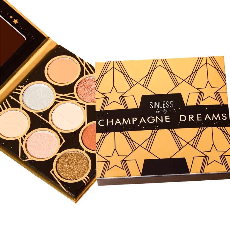 PALETA DE SOMBRAS CHAMPAGNE DREAMS-SINLESS BEAUTY