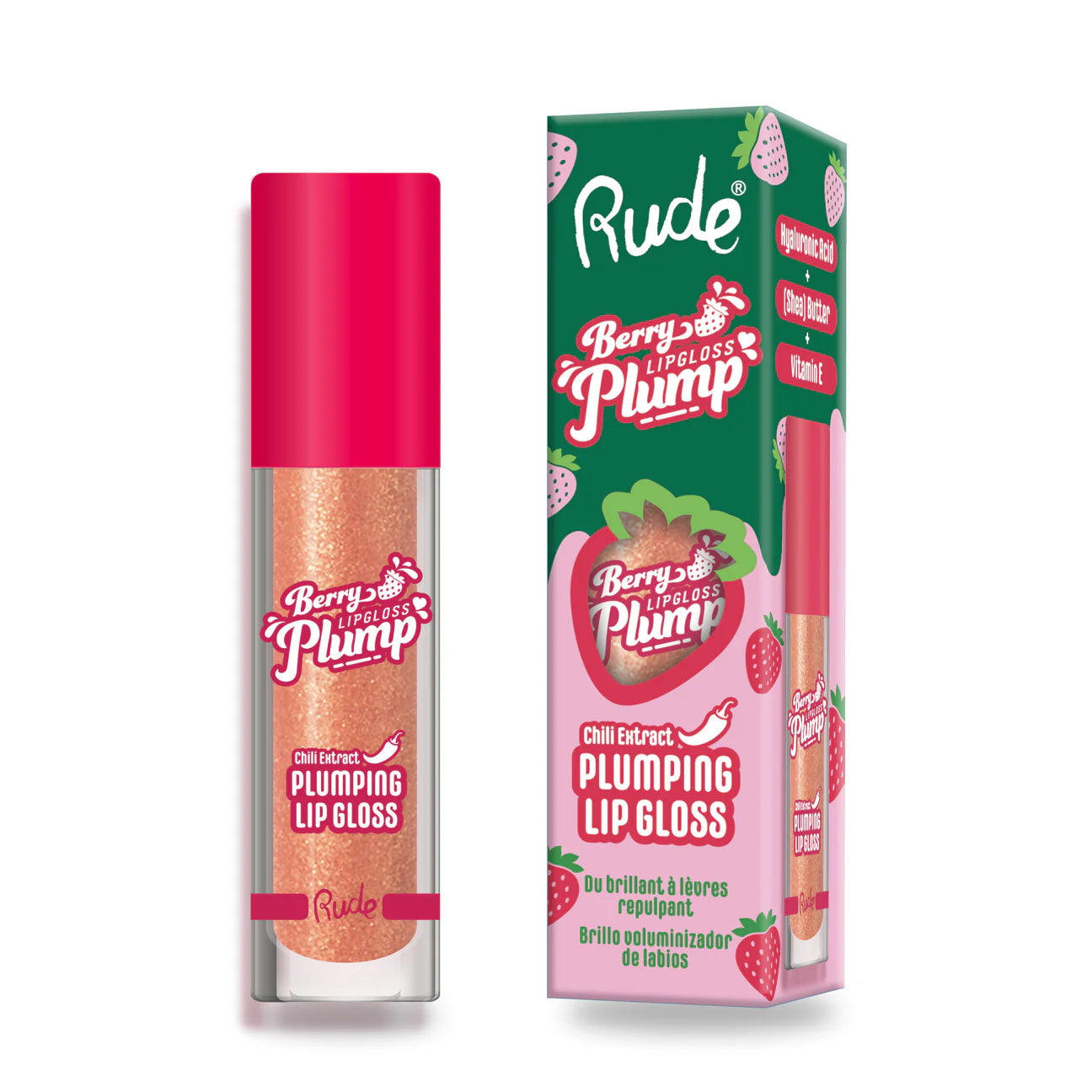 “Berry” (Plumping Lip Gloss) - Rude Cosmetics