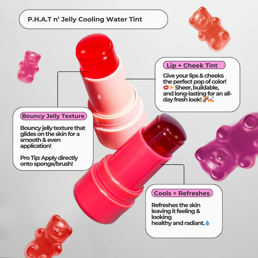 RUBOR P.H.A.T N' JELLY COOLING WATER TINT ITALIA DELUXE