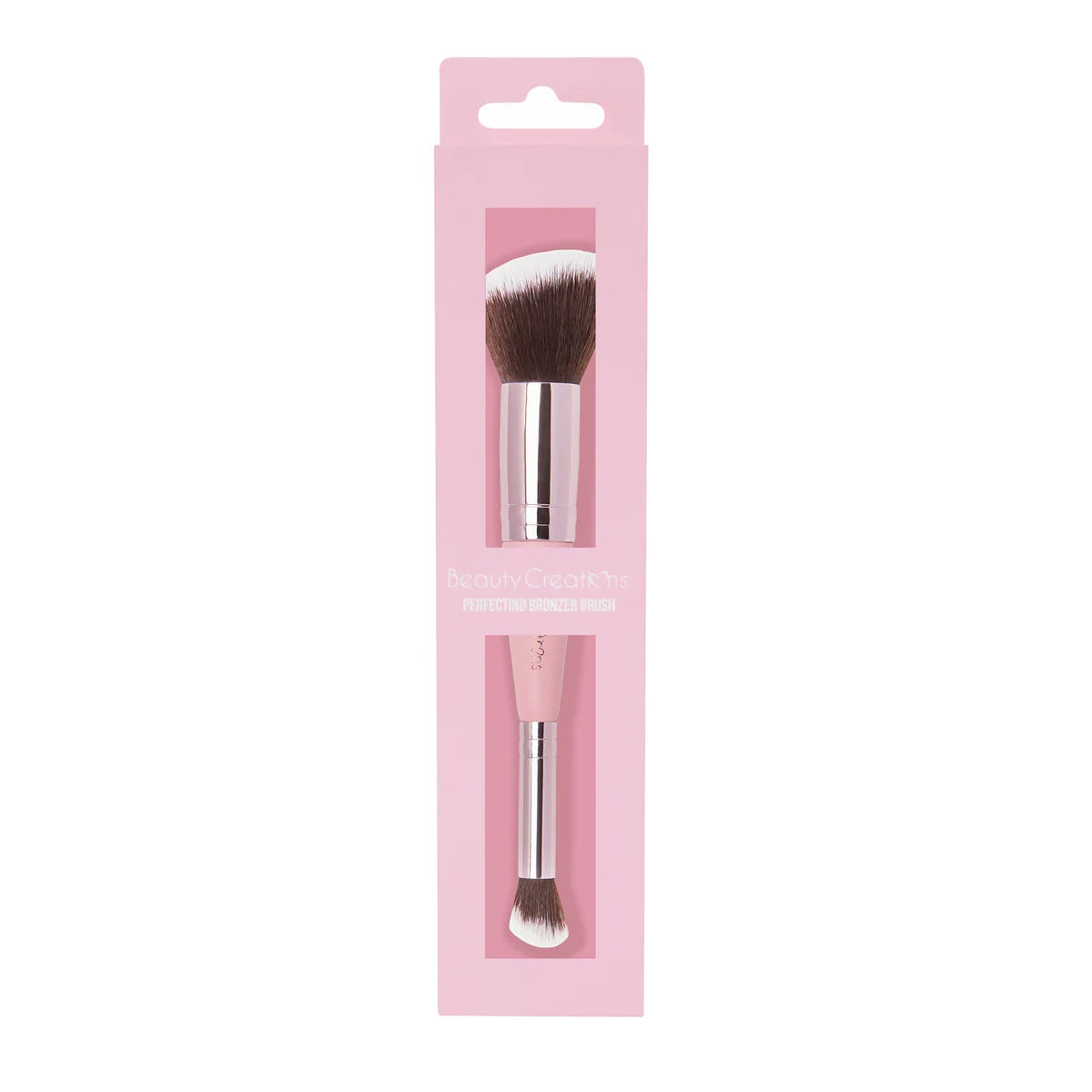 BROCHA DUAL PERFECTING BRONZER BRUSH - BEAUTY CREATIONS