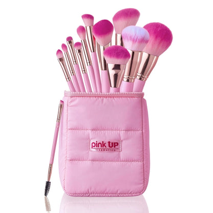 Pink Puffer - Set de brochas - Pink Up Cosmetics