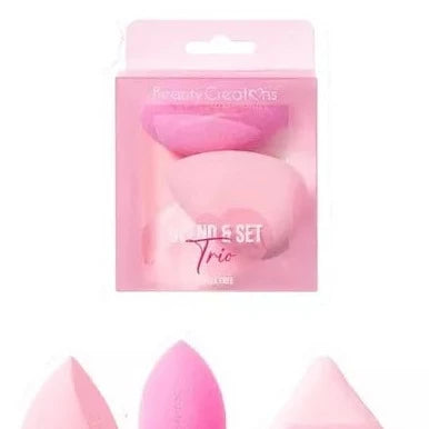 BLEND &amp; SET TRIO LATEX FREE - BEAUTY CREATIONS