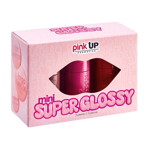 Mini Súper Glossy - Brillo Labial - Pink Up Cosmetics