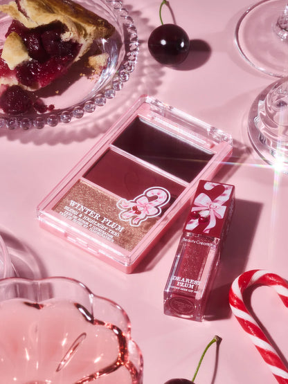 XMAS - Dashin’ Darling - Trio de Rubor e Iluminador + Aceite de Labios