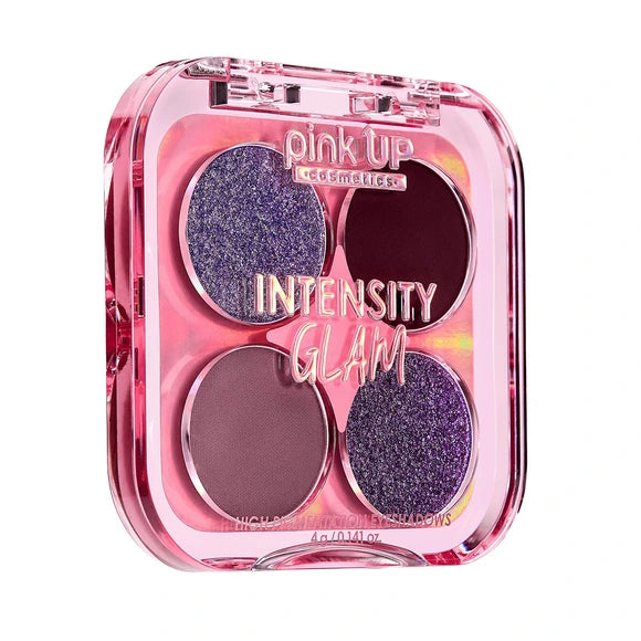 Intensity Glam - Cuarteto de Sombras para Ojos - Pink Up Cosmetics