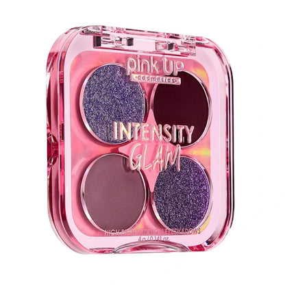 Intensity Glam - Cuarteto de Sombras para Ojos - Pink Up Cosmetics