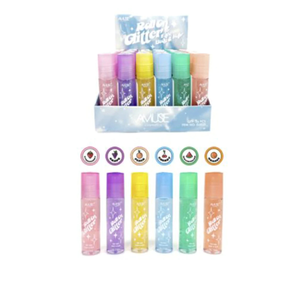 AMUSE - ROLL ON GLITTER FOR FACE & BODY