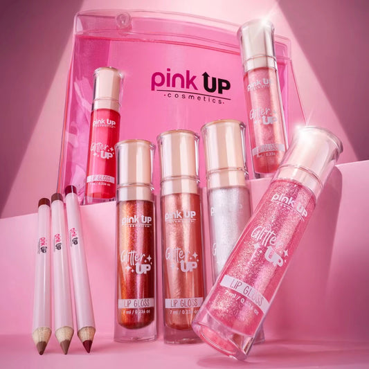 Glitter Lip Kit - Pink Up Cosmetics