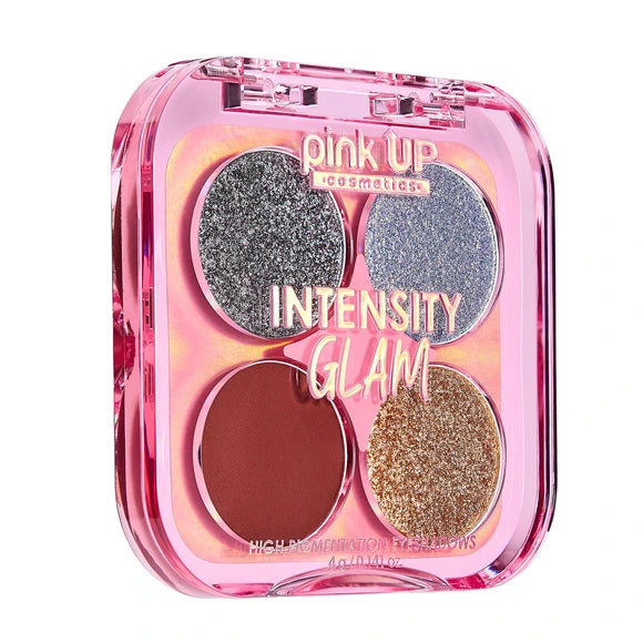Intensity Glam - Cuarteto de Sombras para Ojos - Pink Up Cosmetics