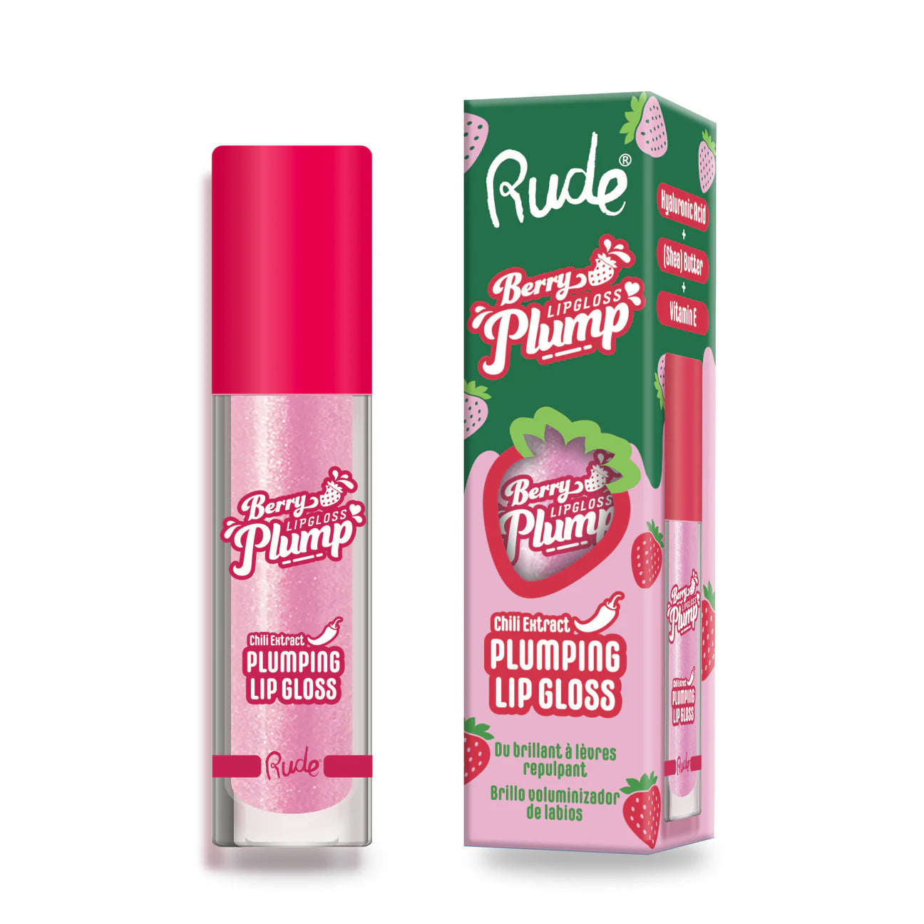 “Berry” (Plumping Lip Gloss) - Rude Cosmetics