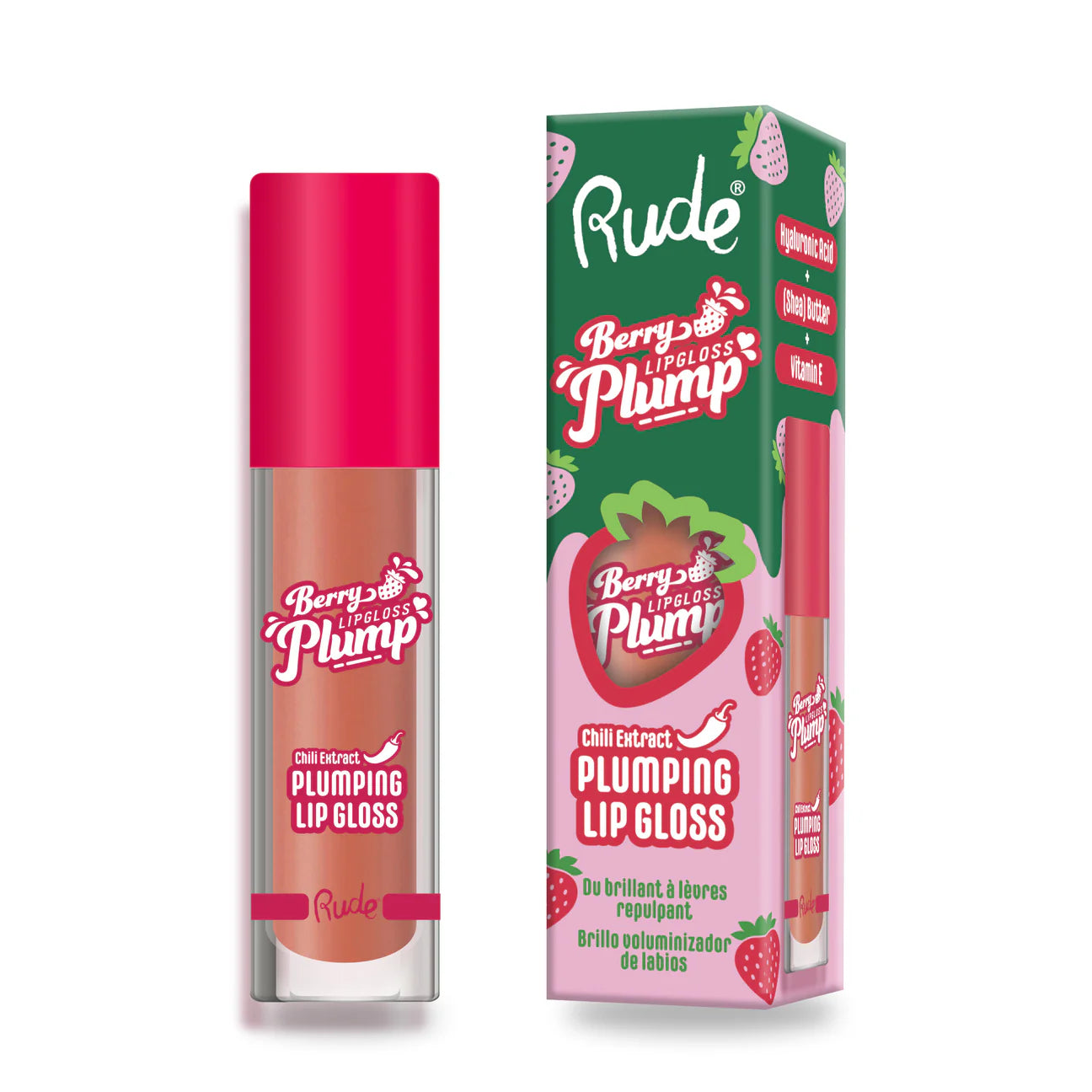 “Berry” (Plumping Lip Gloss) - Rude Cosmetics