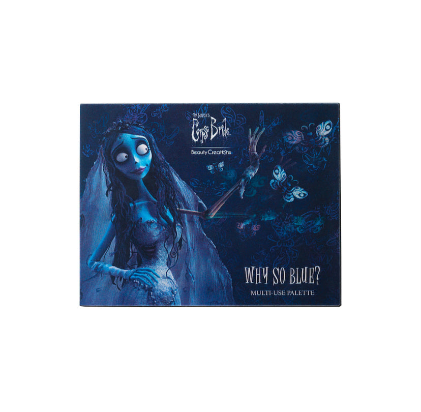 WHY SO BLUE?
MULTI-USE PALETTE | Corpse Bride X Beauty Creations