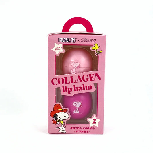 Collagen - Lip Balm Duo - Peanuts X CELAVI