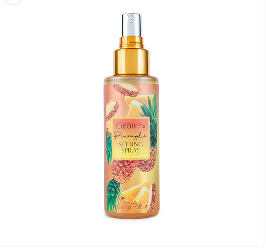 FIJADOR DE MAQUILLAJE SETTING SPRAY PINEAPPLE-BEAUTY CREATIONS