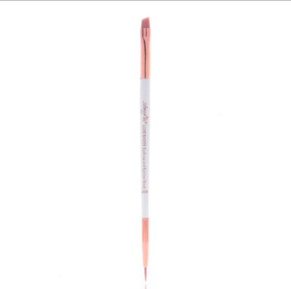 LUXE BASICS EYELINER AND BROW BRUSH N