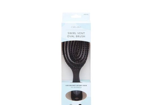 SWIRL VENT OVAL HAIR BRUSH