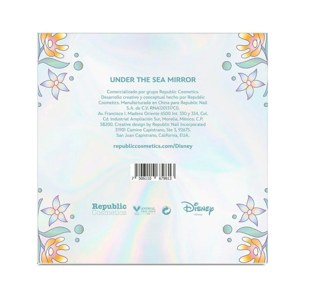 ✨🧜‍♀️ "Espejo de Mano 'La Sirenita' - Edición Limitada de Colección Disney" 🌊💫