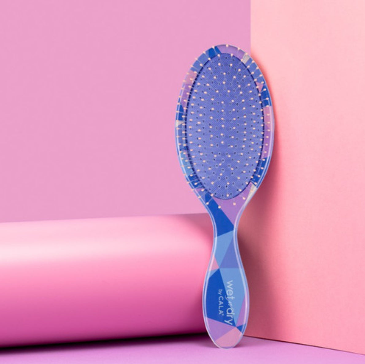 WET-N-DRY DETANGLING HAIR BRUSH (KALEIDOSCOPE)