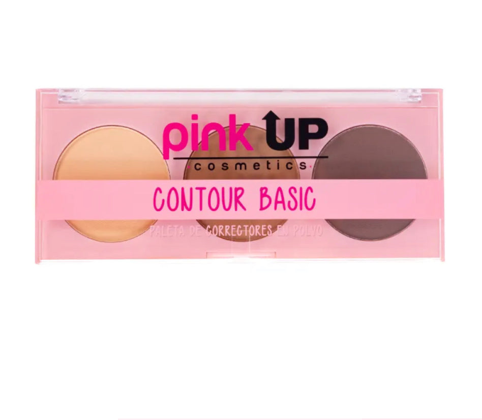 “Contour Basic” (Paleta de Contorno) - Pink Up Cosmetics