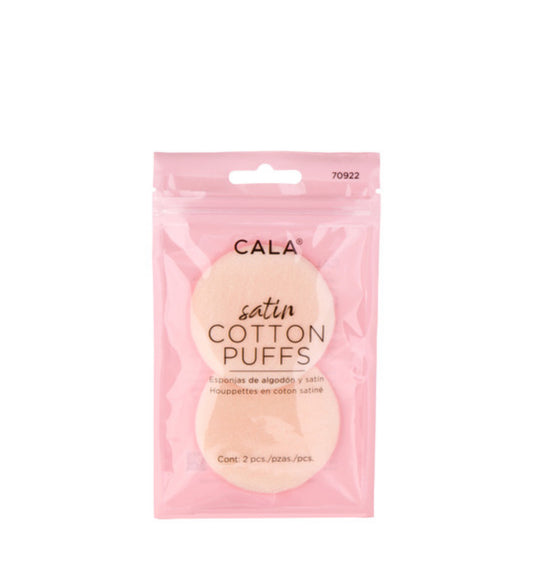 CALA SATIN COTTON PUFFS (2 PCS/PK)