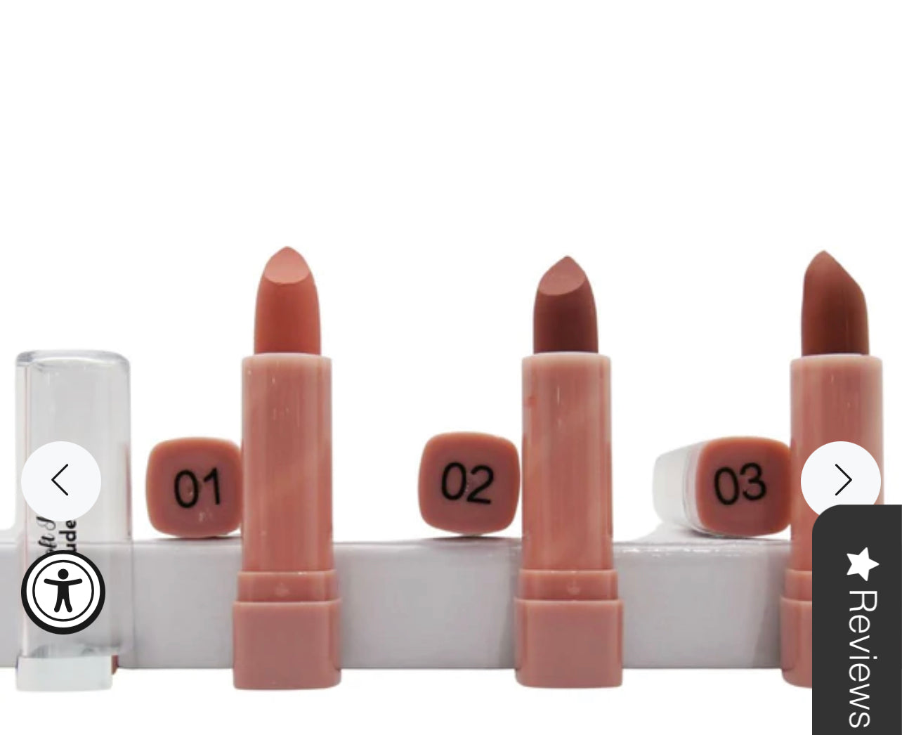 Labial Nude Soft Matte PX Look - Venta al por mayor Display 24 Unidades (L-497)