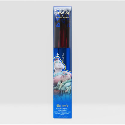 Stay Forever - Dúo de Tinta Labial Peel Off + Gloss - Coraline X Beauty Creations