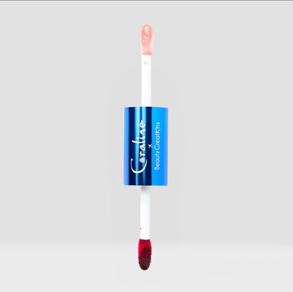 Stay Forever - Dúo de Tinta Labial Peel Off + Gloss - Coraline X Beauty Creations