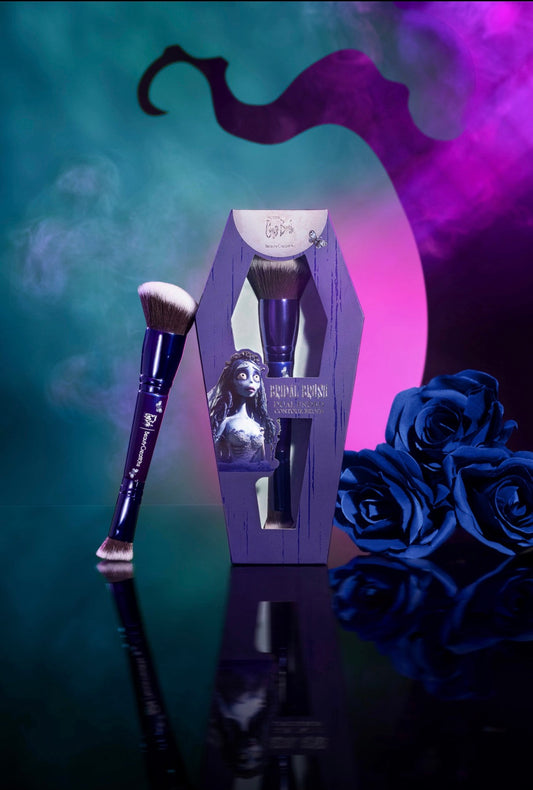 Bridal Brush - Dual Ended Contour Brush - Corpse Bride X Beauty Creations