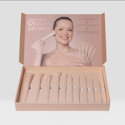 “Vegan Brushes” - Collection Set - Beauty Creations