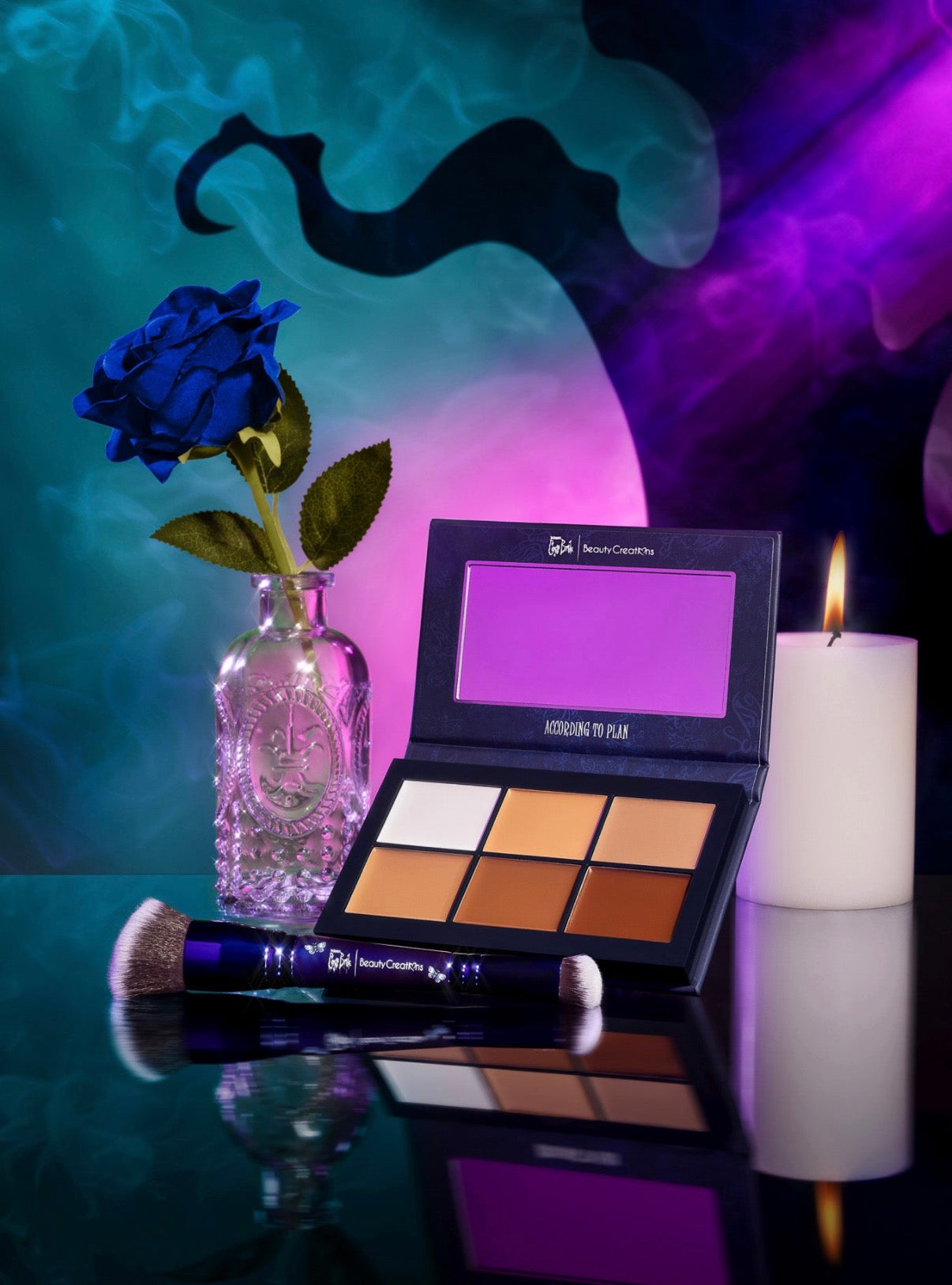 ACCORDING TO PLAN CONTOUR &amp; HIGHLIGHT
 | Corpse Bride X Beauty Creations