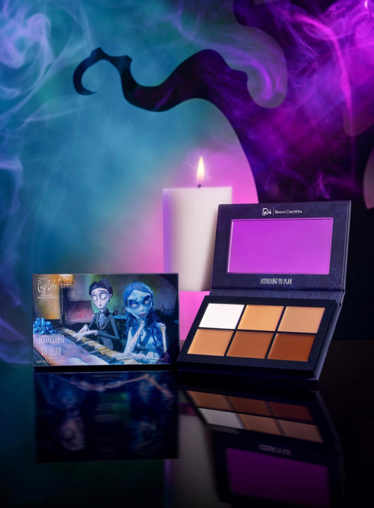 ACCORDING TO PLAN CONTOUR &amp; HIGHLIGHT
 | Corpse Bride X Beauty Creations