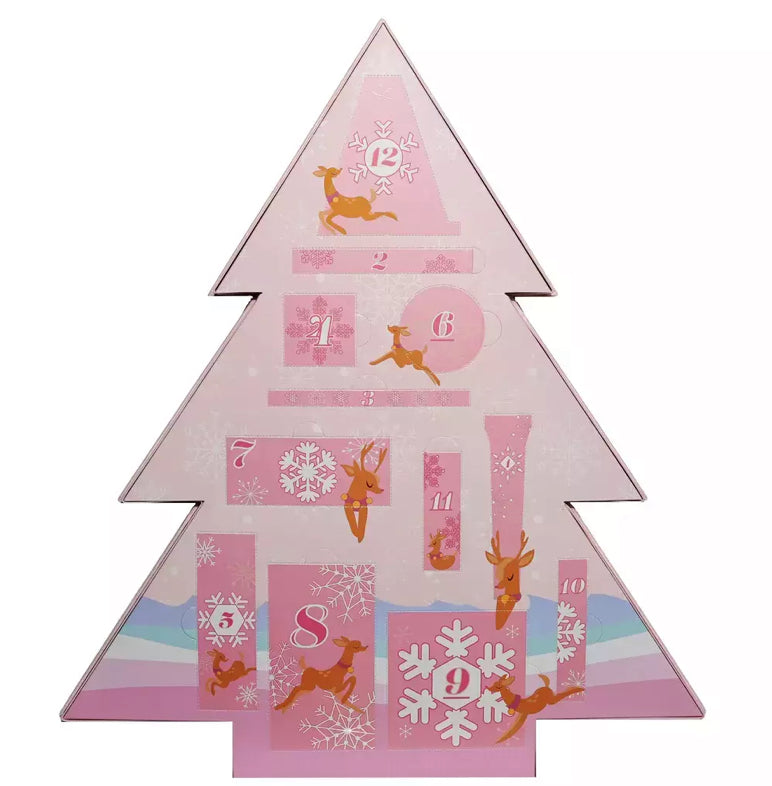 Reindeer Christmas 2024: 12 Day Advent Calendar "12 Days of Holideer Cheer" - Beauty Creations